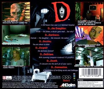 D (US) box cover back